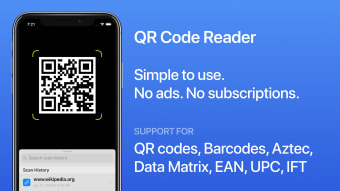QR Code Reader for iPhoneiPad