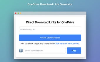 Direct Download Links for OneDrive