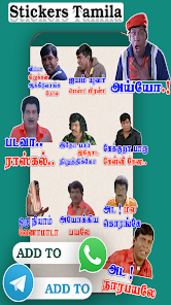 Stickers Tamila Tamil stickers