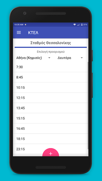 KTEL Bus Schedules