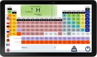 PERIODIC TABLE FOR A SMARTPHON