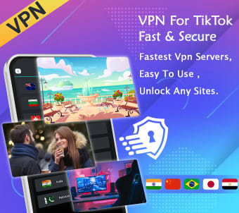 VPN For TikTok - Fast  Secure