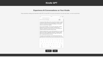 Kindle GPT