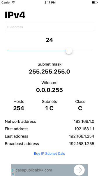 IP Subnet Calc