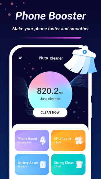 Pluto Cleaner-BoosterSpeedup