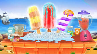 Ice Popsicle Candy Maker: Ice Cream Cooking Games