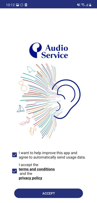 Audio Service App - adjust your hearing aids