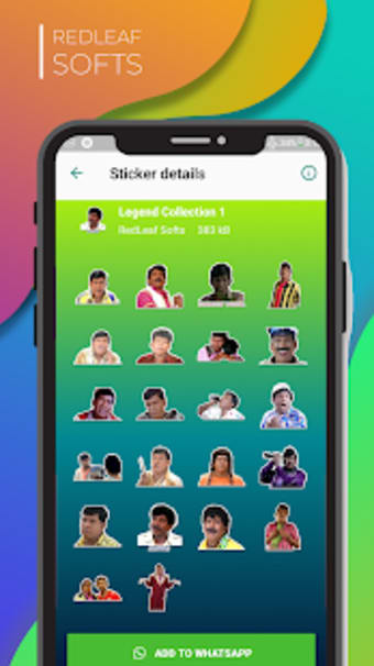 Tamil Stickers : vadivelu Animated WAStickerApps