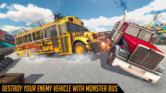 Monster Bus Derby Destruction
