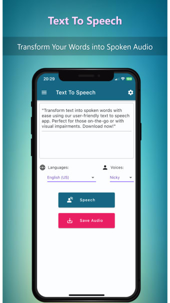Text To Speech - Text Reader