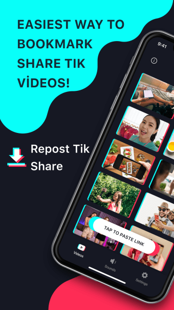 Repost Tik Share Videos