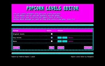 PopCorn Levels Editor