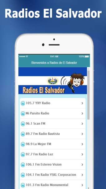 Radio Stations of El Salvador: Live Stations