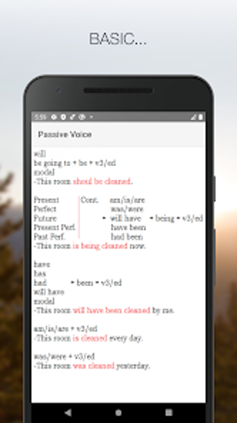 Passive Voice and Active Voice