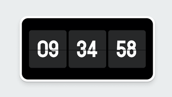 Fliqlo  FlipClock - zen clock