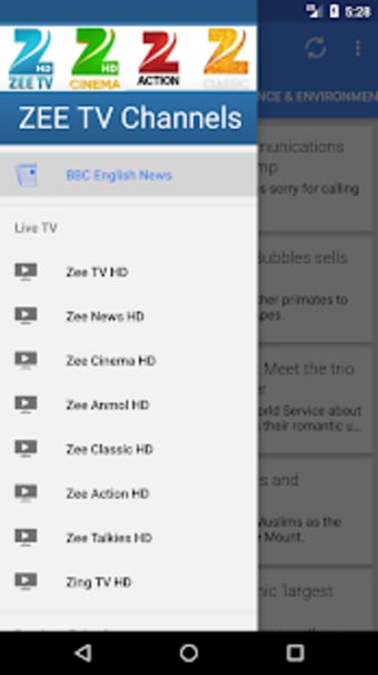 ZEE TV Channels
