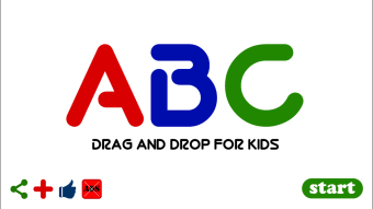 ABC Drag and Drop for preschool kids