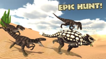 Hungry Raptor Desert Dino Hunt