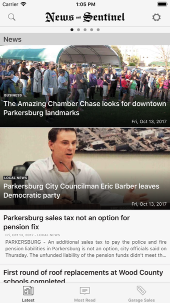 Parkersburg News and Sentinel