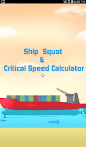 Ship Squat Calculator