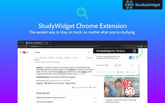 StudyWidget Chrome Extension