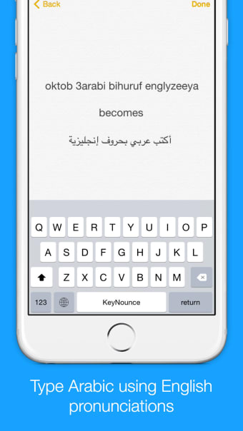 Arabic Transliteration Keyboard by KeyNounce
