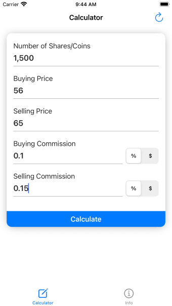 Stock Calculator Profit Calc