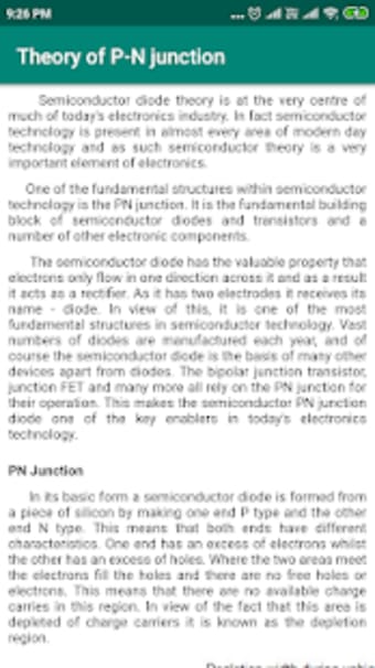 Electronics Devices  Circuits