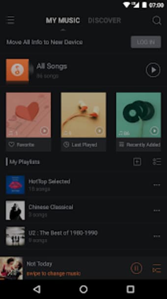 Music Player - just LISTENit Local Without Wifi
