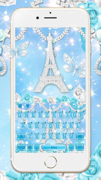 Lux Butterfly Tower diamond Keyboard - Lux Theme
