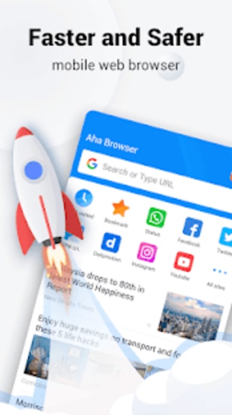 Aha Browser - Video Download Fast and Private