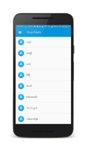 Myanmar Font Styles For Vivo Phones