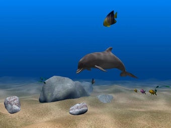 Dolphin Aqua Life 3D Screensaver