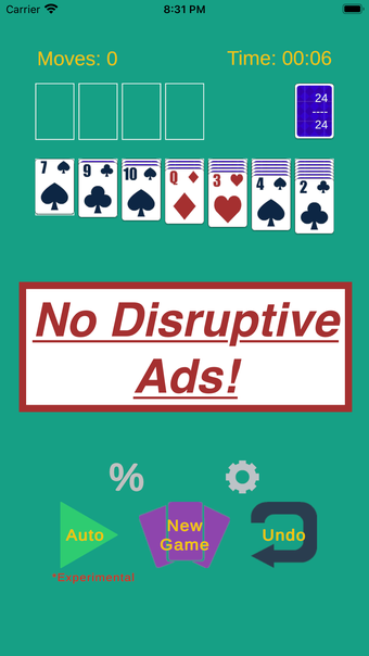 Solitaire: No Frills