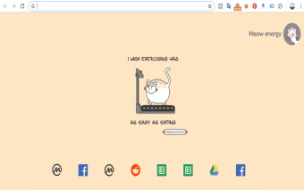 Cute Cat Wallpaper HD For Chrome on Desktop