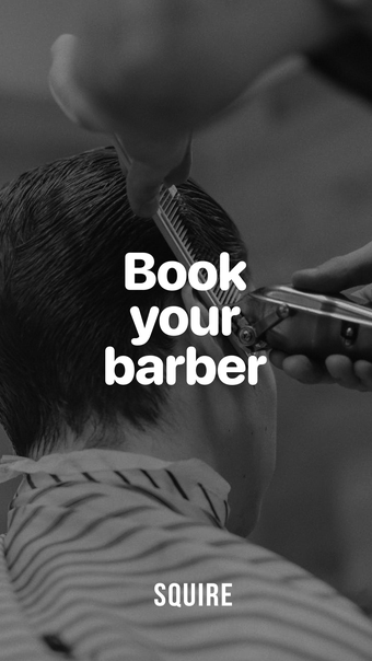 SQUIRE Book your barber