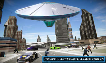 Alien Flying UFO Simulator Space Ship Attack Earth