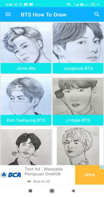 How To Draw BTS All Member