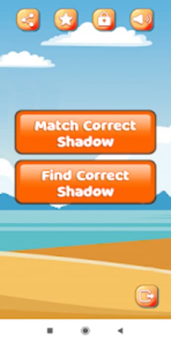 Shadow Matching Game For Kids