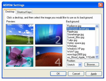 Virtual Desktop Manager Powertoy