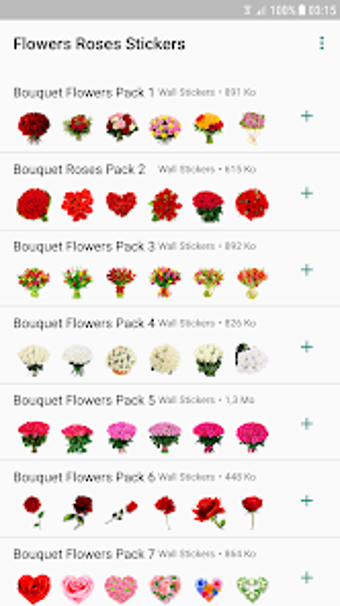 Flowers Stickers for WhatsApp