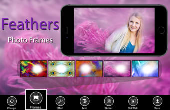 Feathers Photo Frames