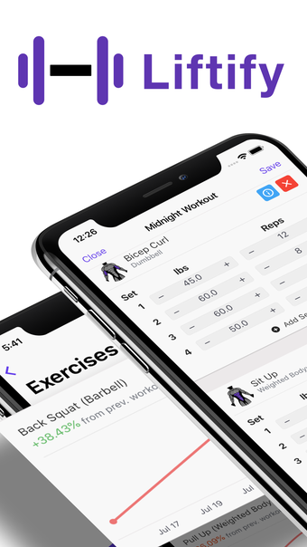 Liftify - Workout Gym Tracker