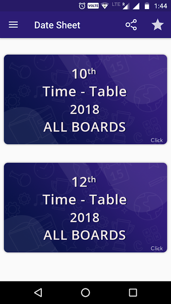 10th 12th Time Table 2018 All Boards, Date Sheet