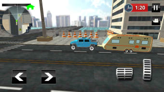Camper Van Truck Parking: RV Car Trailer Simulator