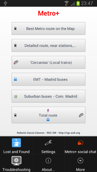 Metro+ (Madrid subway, buses)