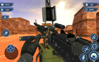 Counter Terrorist 2 Machine Gun Shooting Strike