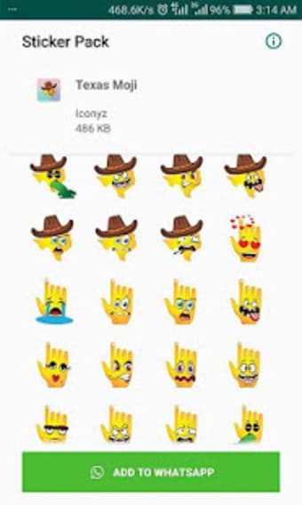 Texas Emoji for WhatsApp