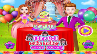 Fairy Princess Cake Cooking -