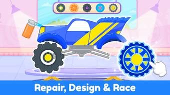 Monster Truck Kids Car Games